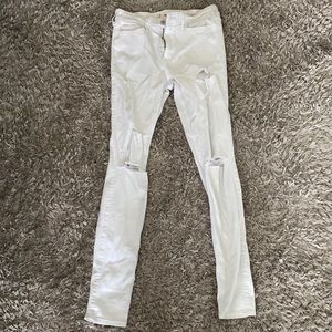 hollister high rise skinny jeans